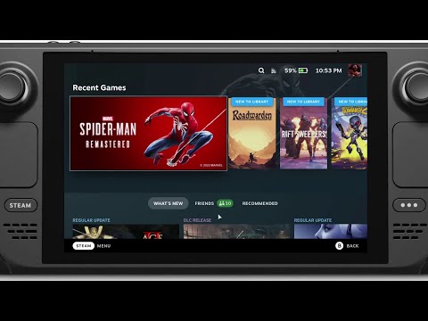 Marvel’s Spider Man Remastered Steam Deck Gameplay - Day to Remember