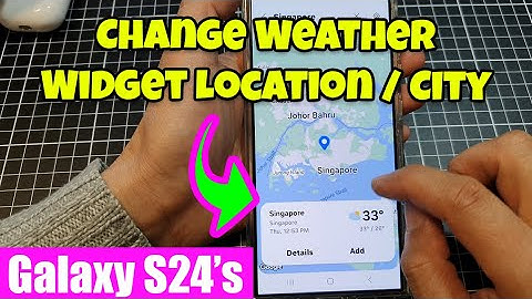 🤯 Galaxy S24 Weather Widget Hack: Change Your City/Location in SECONDS! 🌦️ (S24/S24+/Ultra)