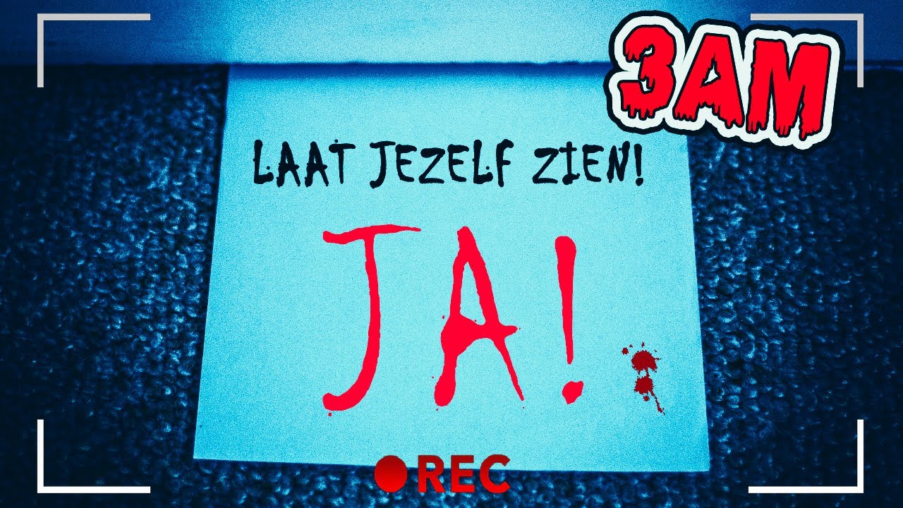 Ik Deed De GHOST PAPER CHALLENGE.. 😨