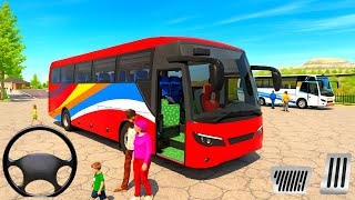 オフロードバスシミュレーター3D | 旅客輸送ゲームプレイ | バス運転ゲーム - Androidゲームプレイ screenshot 2