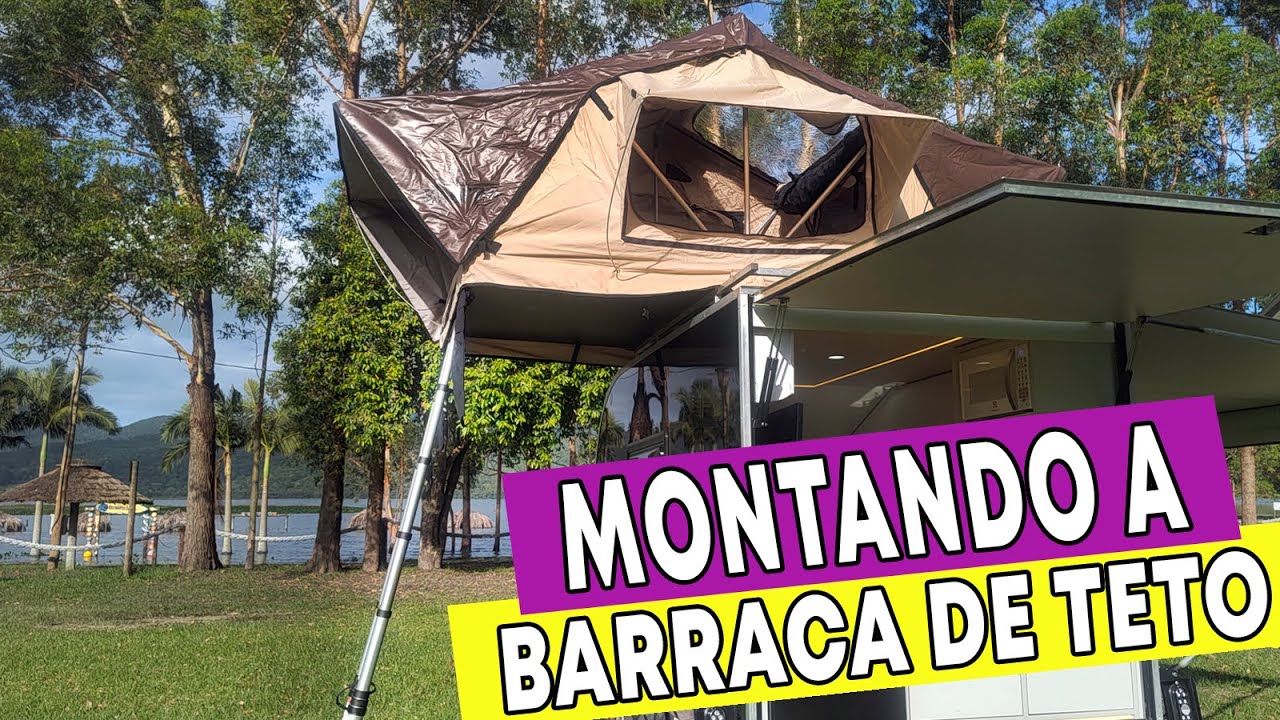 COMO MONTAR A BARRACA DE TETO - YouTube