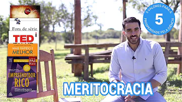 O que é a meritocracia Brainly?