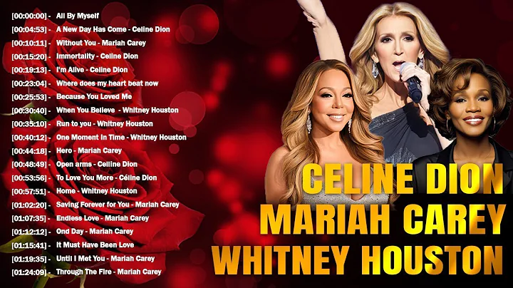Greatest Hits 80s 90s 💖 Whitney Houston, Mariah Carey, Celine Dion Full Live Best of World Divas