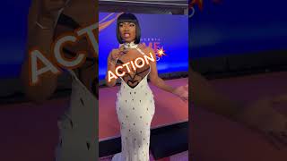 Megan thee Stallion Answers Questions at Crunchyroll Anime Awards