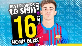 Best 16 Year Olds To Sign | FIFA 22 Career Mode