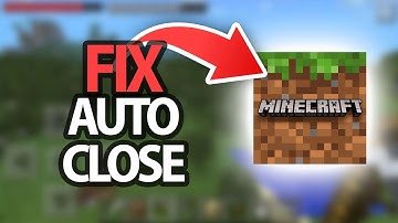 How To Fix Minecraft Mobile Auto Close | Step By Step