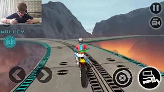 自転車 スタント 素晴らしい ライダー ゲーム エクストリーム レーサー screenshot 2