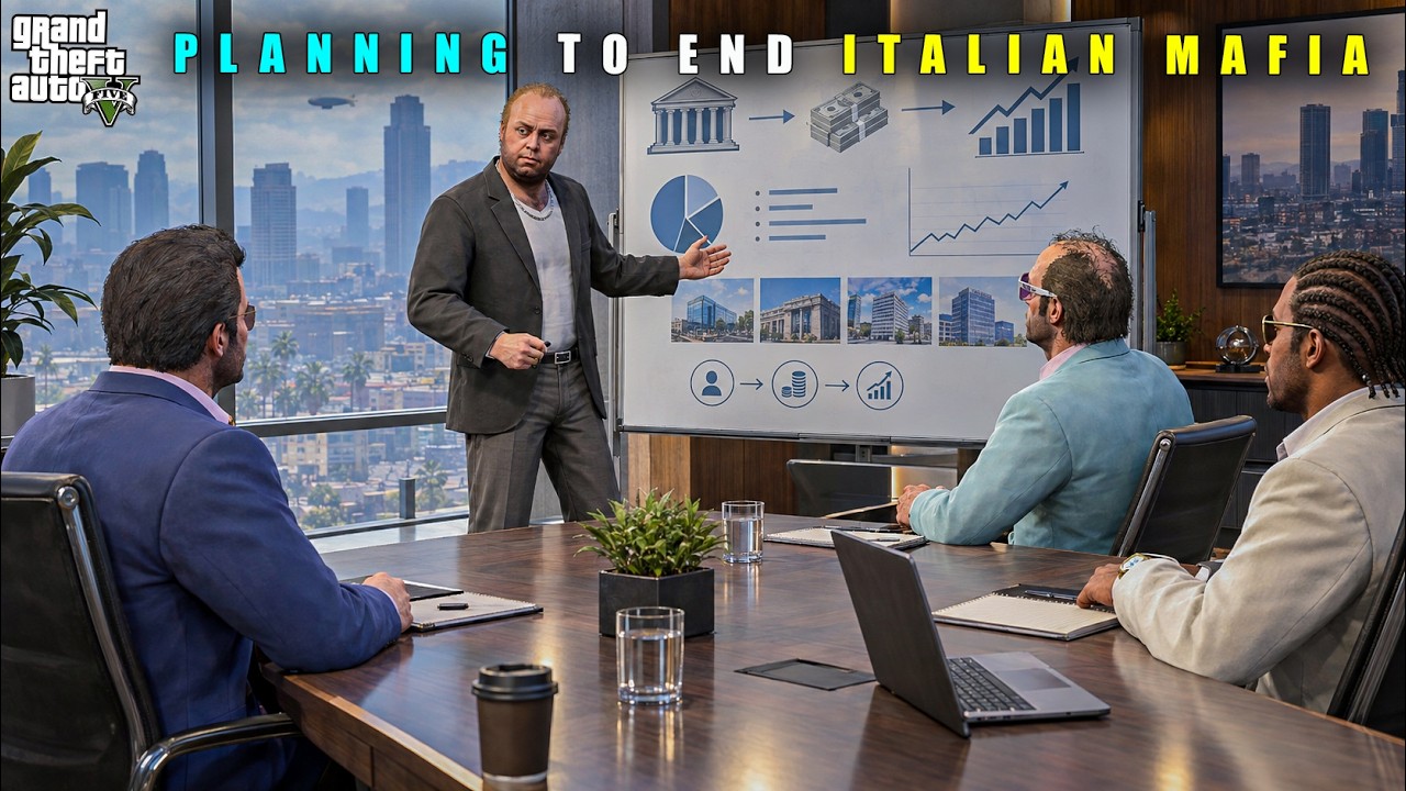 GTA 5 : PLANNING TO END PRESIDENT ITALIAN MAFIA || BB GAMING