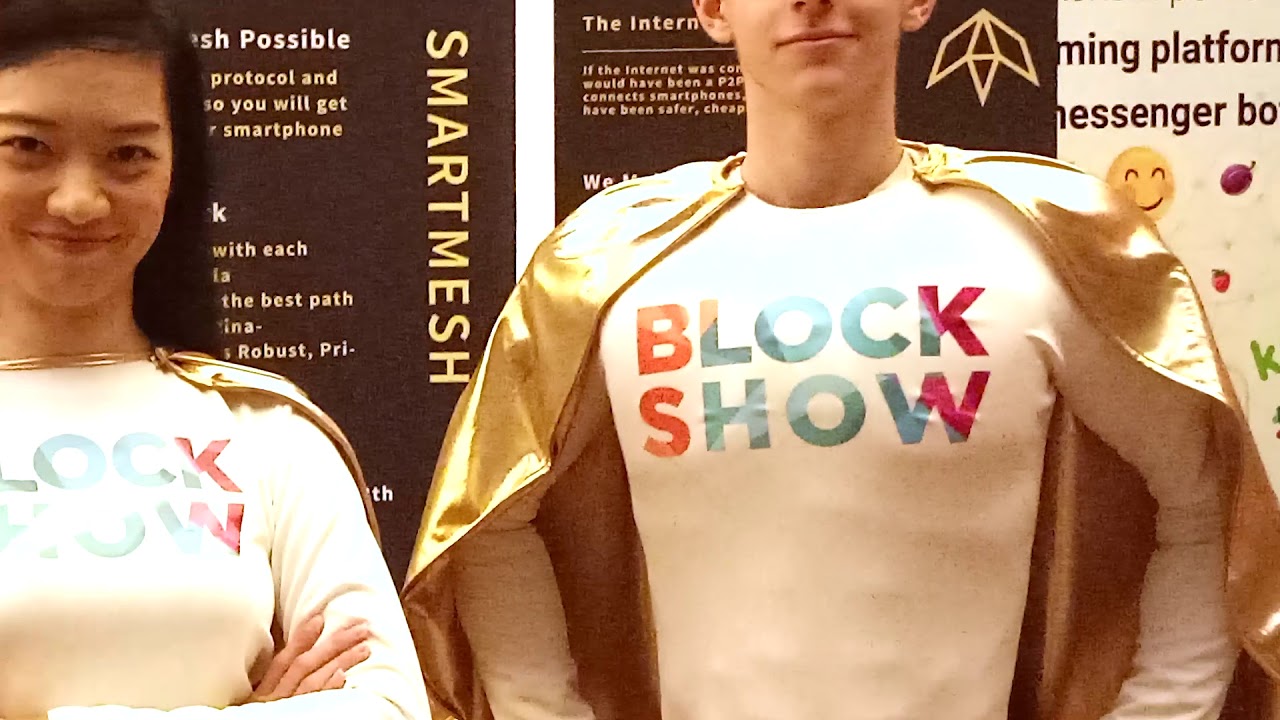 SmartMesh at Blockshow Asia Singapore 2017