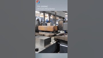CNC Duplex Milling Machine TH-1000 Processing H13 Steel #GooDa #steelprocessing #steelindustry #mold