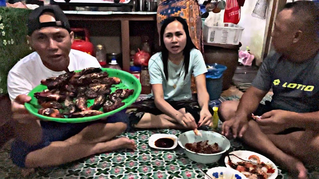 Makan Udang Bakar Bersama Carol Passin & Mujah Chennal
