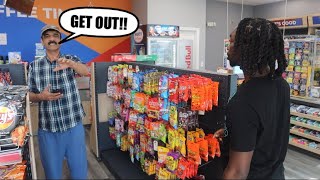 Asking Gas Station Owners If They Have Extra Small Condoms