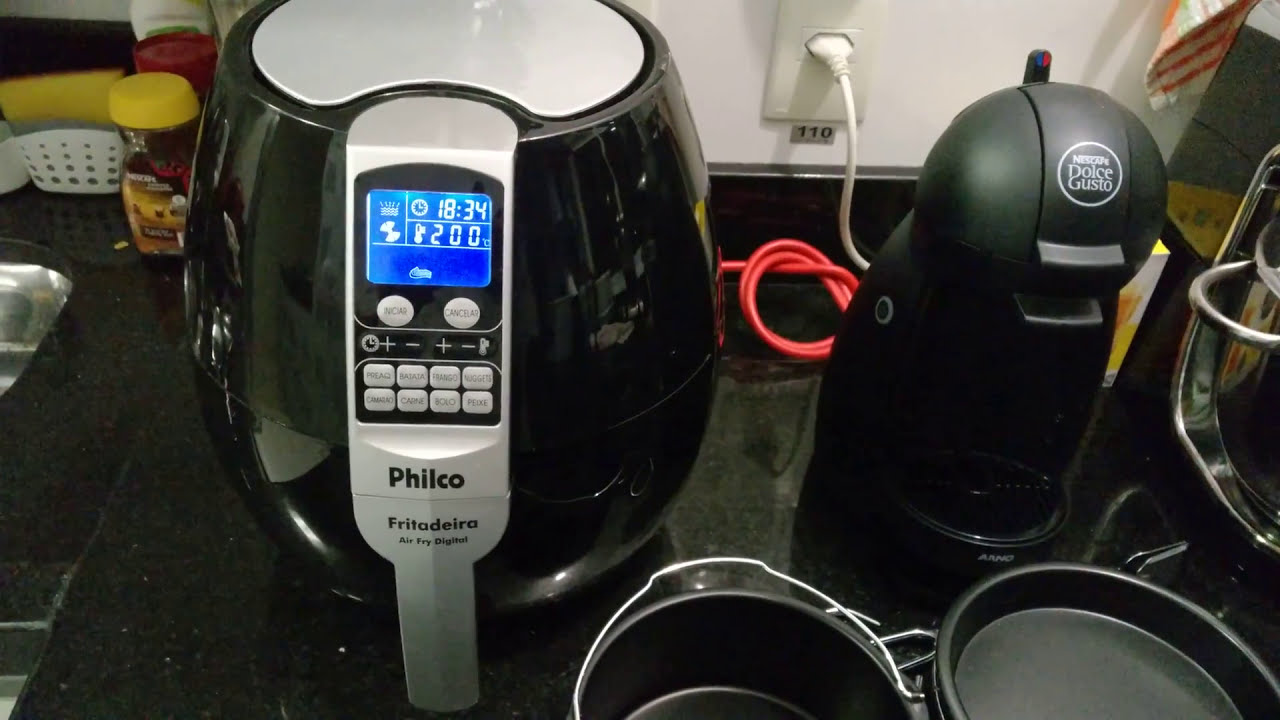 Air Fryer Philco Digital Demonstração YouTube