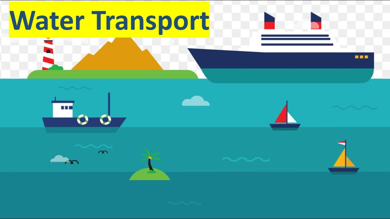 Water Transport Water transportation for kids Name of water