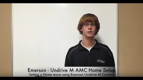 Control Techniques - Unidrive M AMC Home Setup