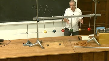 Lecture 9 - "The" Wave Equation and a Vibrating String