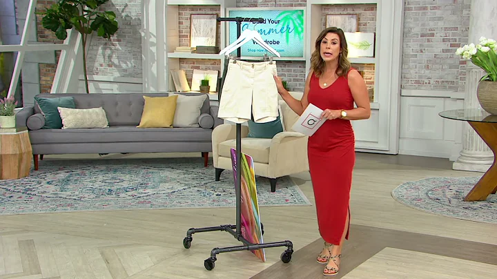 J.Jill Cotton Stretch Shorts with Pockets on QVC