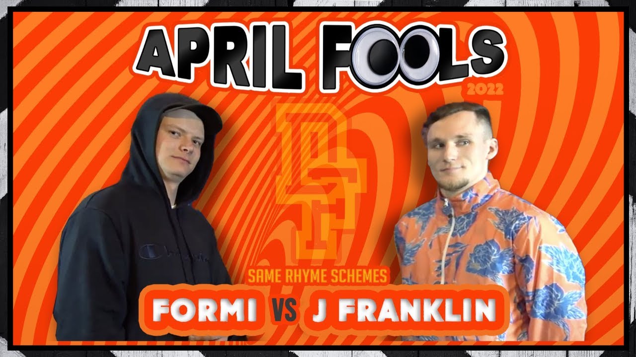 Same Rhyme Schemes Rap Battle Formi Vs J Franklin Don't Flop 