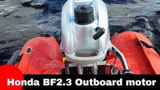 Honda BF2.3 outboard motor review