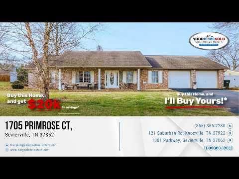 1705 Primrose Ct, Sevierville, TN home video tour