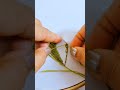 beautiful leaf embroidery 🪡🍃 #viral #embroiderypatterns #shortvideo #crochet #art #shorts #beautiful