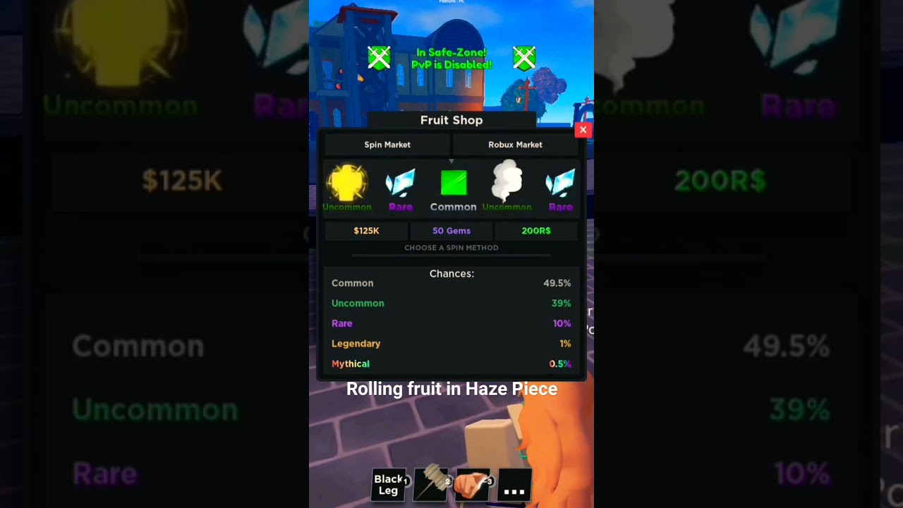 Rolling a Fruit in Haze Piece 