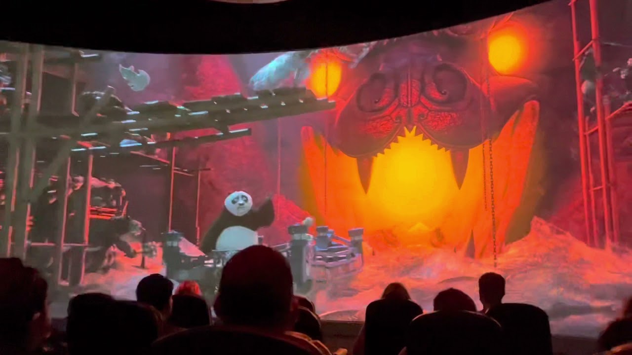 Kung fu panda adventure at universal studios Hollywood