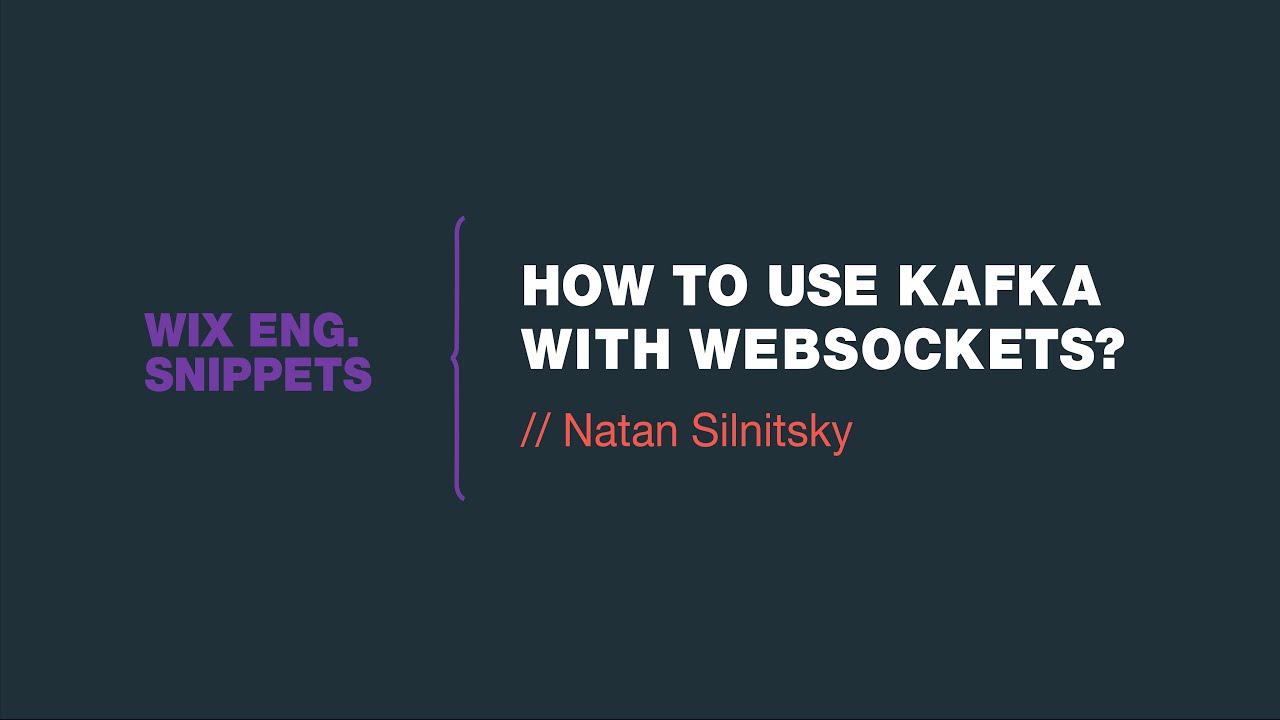 Kafka Websocket