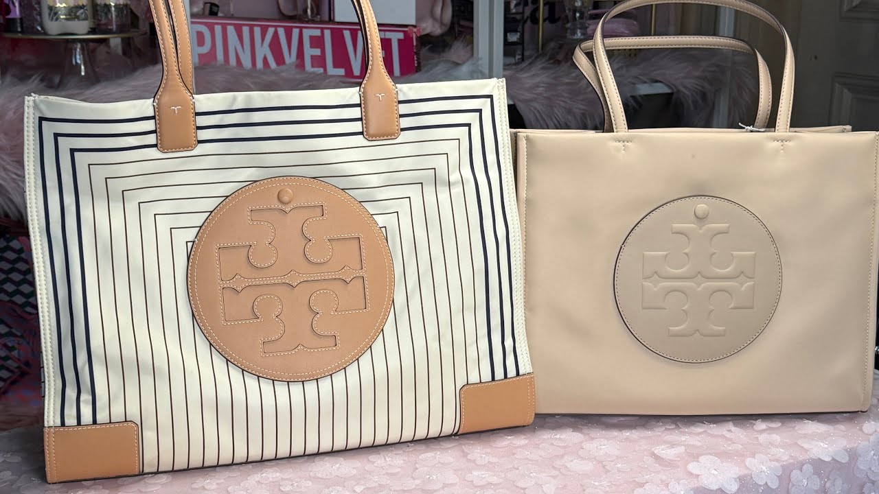 Unboxing Tory Burch Ella tote 