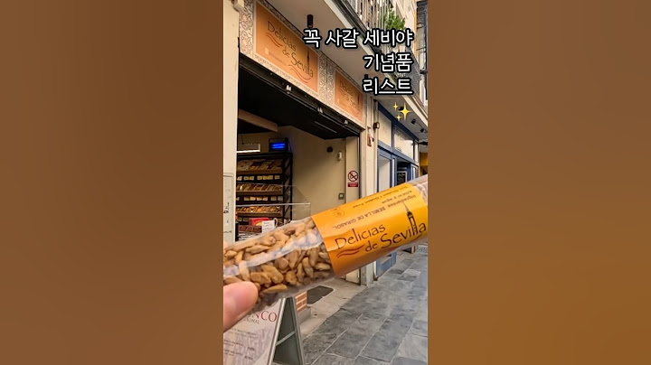 🇪🇸 세비야 가면 기념품 뭐사지?❗️| 세비야 여행, 기념품, 스냅촬영
