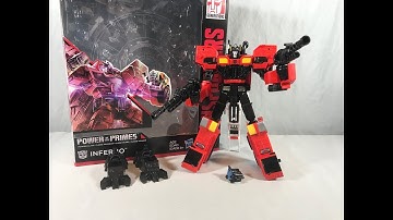 Transformers Power of the Primes Voyager Class Inferno Review