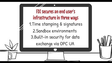 FDI – End to End Security