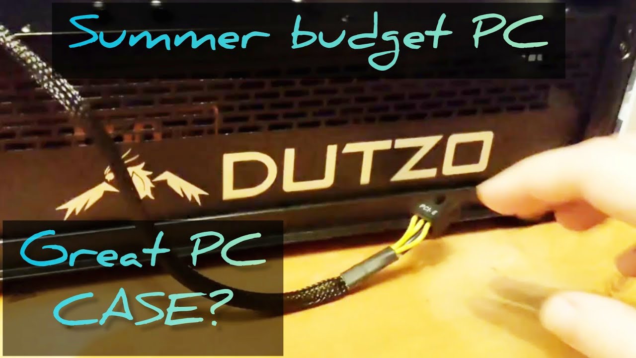 boliger knoglebrud Til fods Summer budget PC 2022 with DUTZO C320 TG RGB White. @HardQare - YouTube