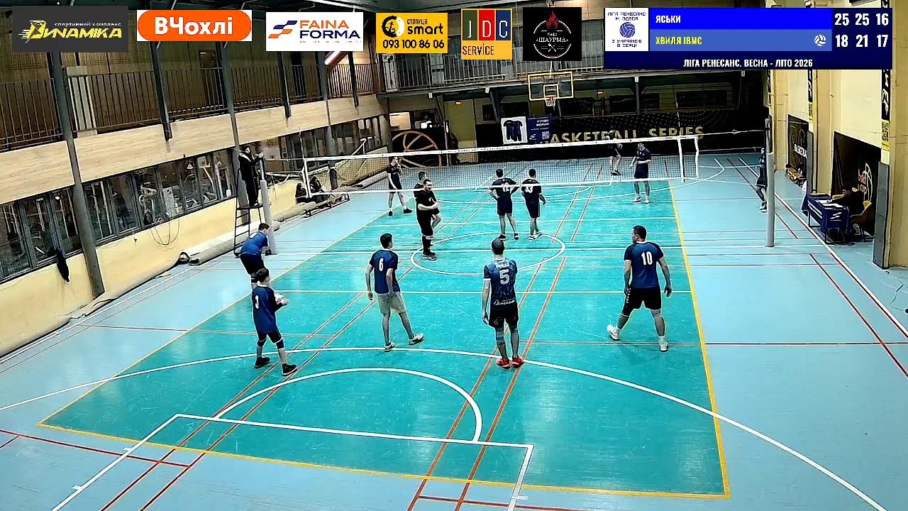 ЛІГА РЕНЕСАНС 2026. 28.02.2026 ЧОЛОВІЧА ЛІГА LIGHT.  ЯСЬКИ - ХВИЛЯ ІВМС