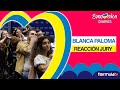 BLANCA PALOMA pellizca el corazón de la prensa internacional en el JURY de Eurovisión 2023