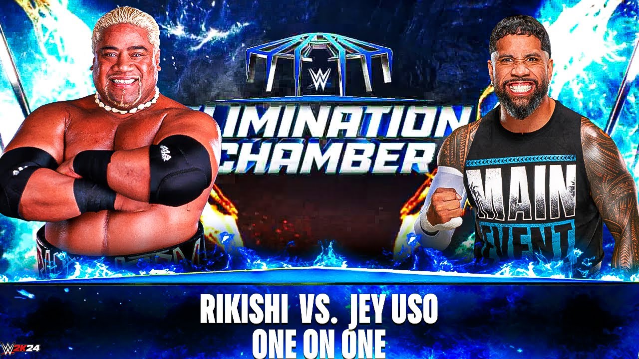 Рикиши против Джея Усо – Самоанский Бульдозер против Самоанца, выполняющего сложные трюки | Полны...