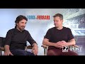 Christian Bale and Matt Damon talk about first cars and Ford V Ferrari
