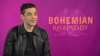 Rami Malek Interview BOHEMIAN RHAPSODY twin brother QUEEN music - MR ROBOT