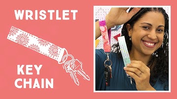 Make an Easy Wristlet Key Chain Fob
