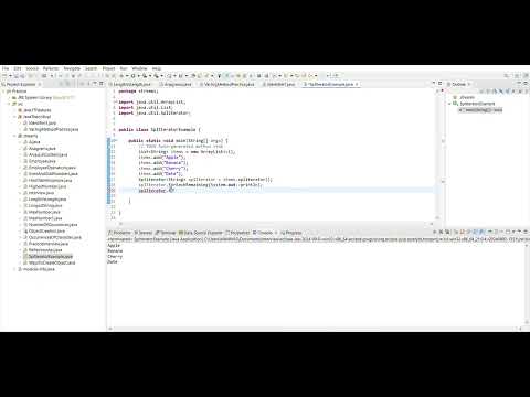 Spliterator Example in Java | Spliterator in java 8 | Java interview question about Spliterator