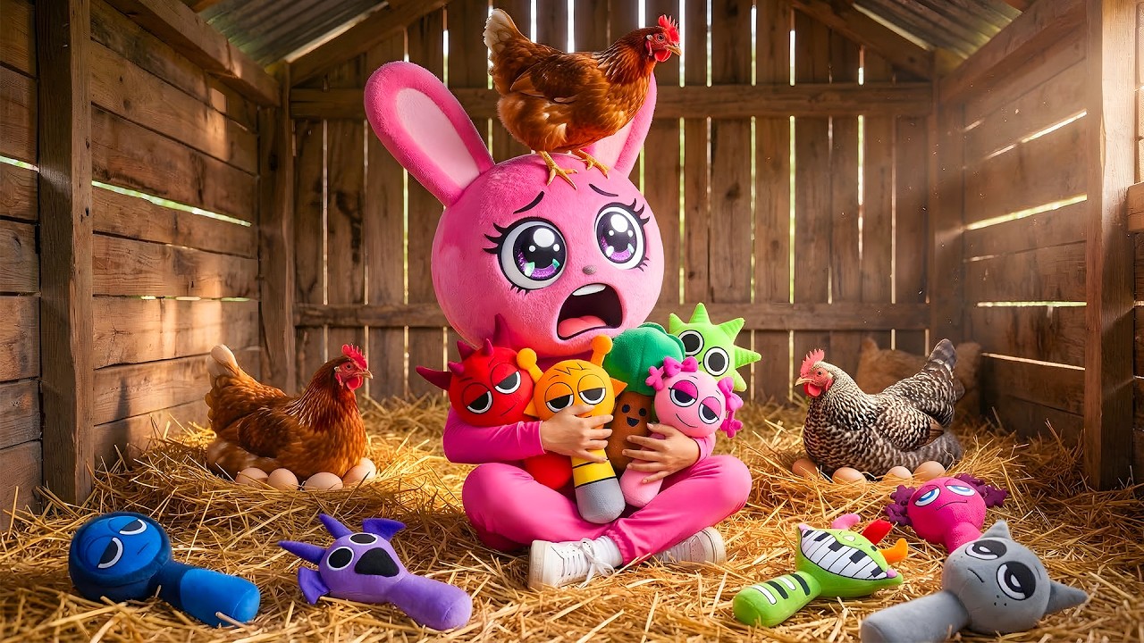 Pinki Found a SPRUNKI in the Chicken Coop?! 😱