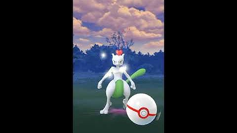 I Caught Shiny Mewtwo , Mewtwo Raid Pokemongo , Pokemon go, #Shorts