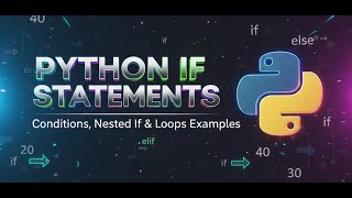Python If Statements | Count Even &amp; Odd Numbers + Skip Specific Numbers