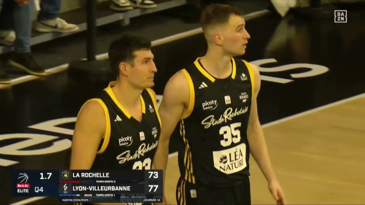 Ryan Hawkins | 24-25 Season Highlights | La Rochelle French Pro A