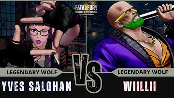 FF:CotW 🐺 YVES SALOHAN (Preecha) vs WIILLII (Mr.Big)⭐Replay Match - FATAL FURY: CotW - 12/25
