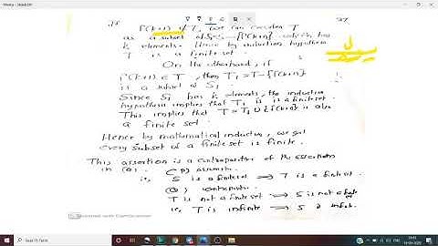 Finite Sets Part -2 by Dr. Krishna M