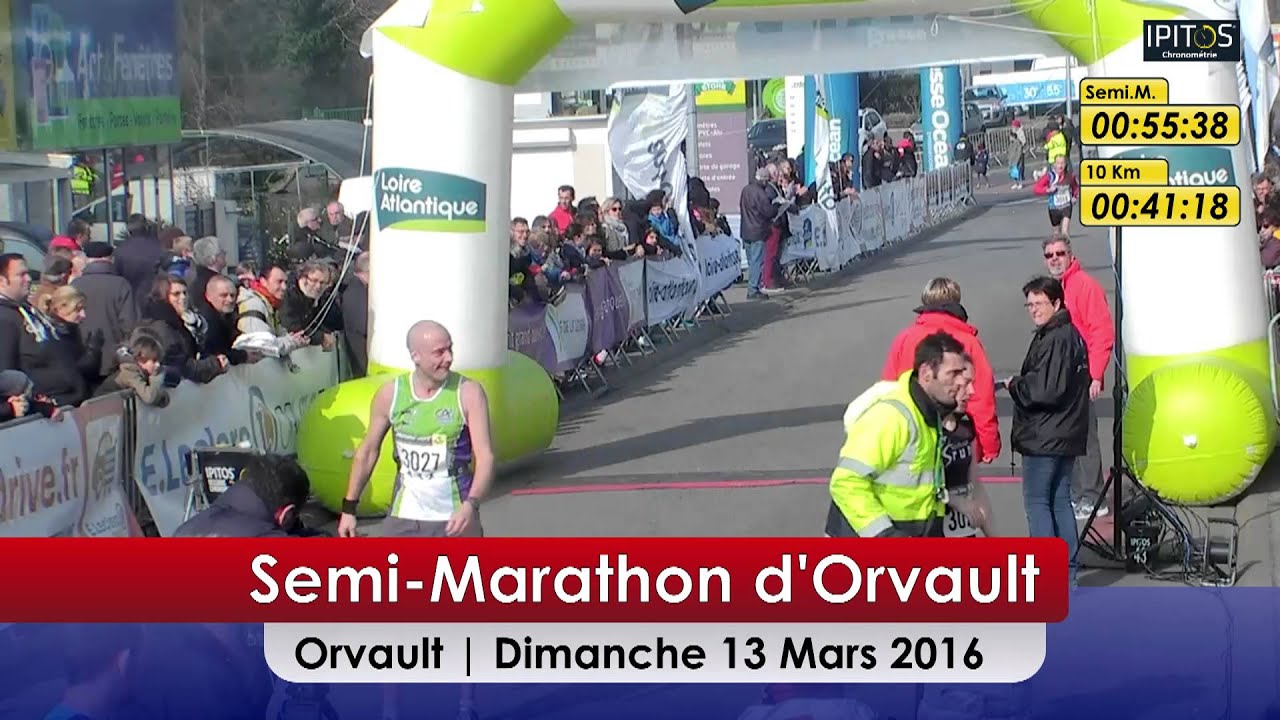 Semi-Marathon et 10Km d'Orvault poster