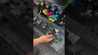 Changing out Waste Toner
