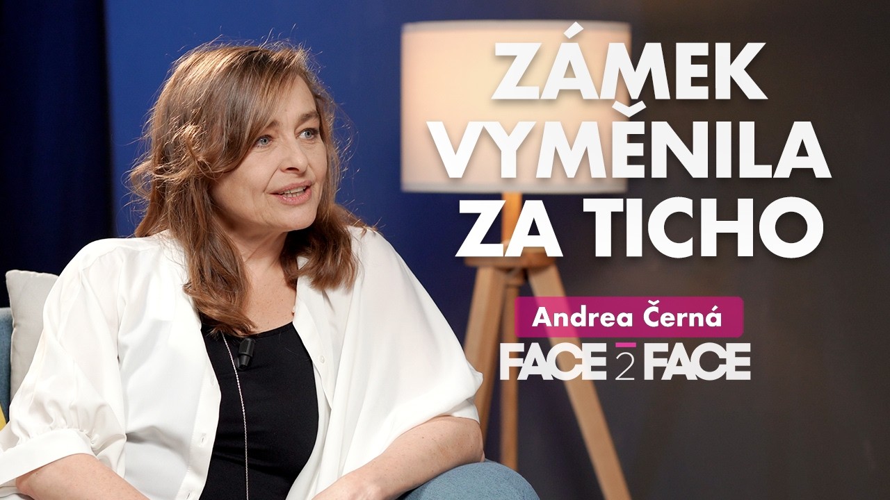 Zámek vyměnila za maltu a ticho. Herečka Andrea Černá o životě mimo kamery