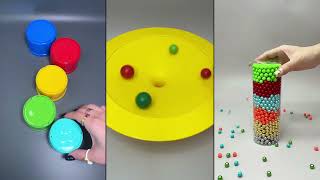 Satisfying Beautiful Beads, Colorful Balls, Haba Slope, Xylophone,  Falling Beads Reverse Video ◀️ screenshot 2